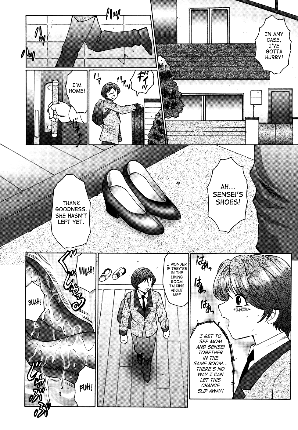 Chibo Kyu | Horny Womb Ch. 6-10 page 8 full