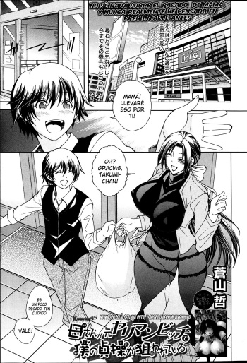 Kaa-san ga Moto Yariman Bitch de Boku no Teisou wo Neratte Iru | Mi Madre Solía ser una Puta, y Ahora Quiere mi Virginidad cover
