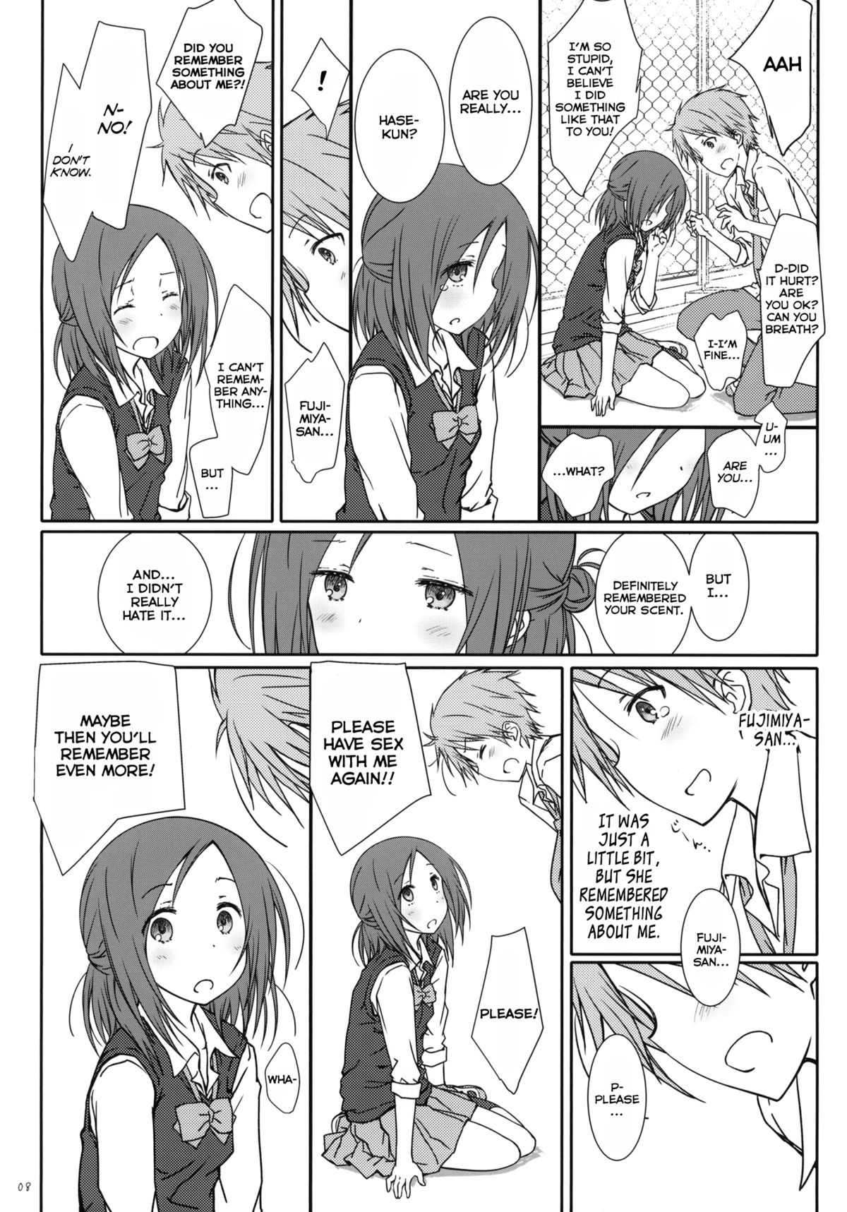 "Tomodachi to no Sex." page 7 full