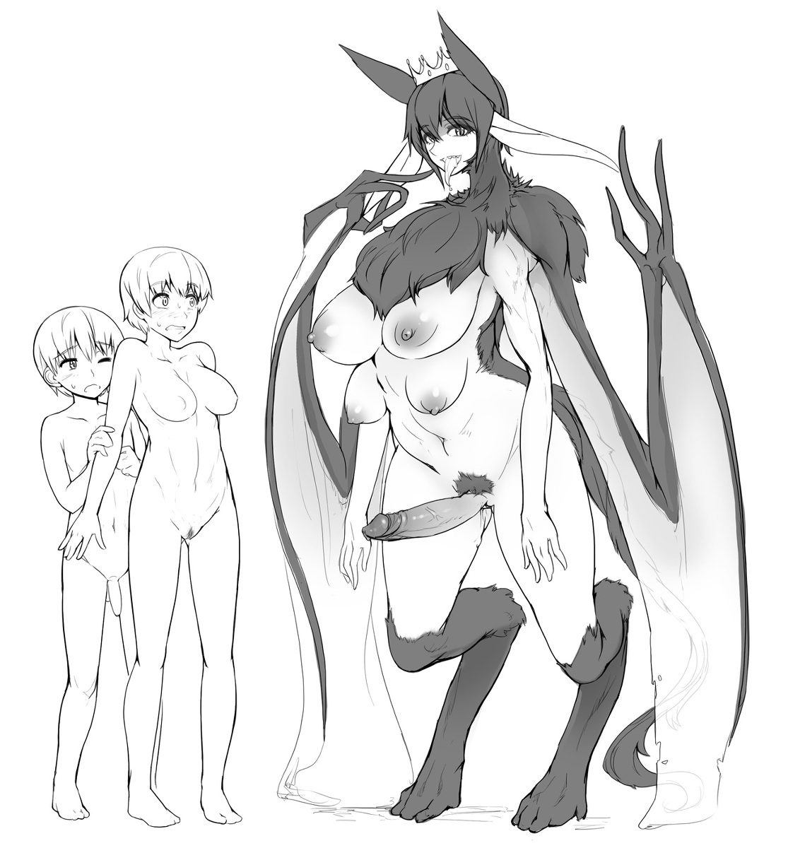 Hayanie no Ou Shousetsuyou Sashie page 7 full