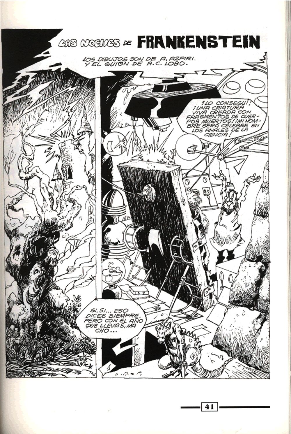Las noches de Frankestein y ¿Quién le teme al hombre lobo? page 3 full
