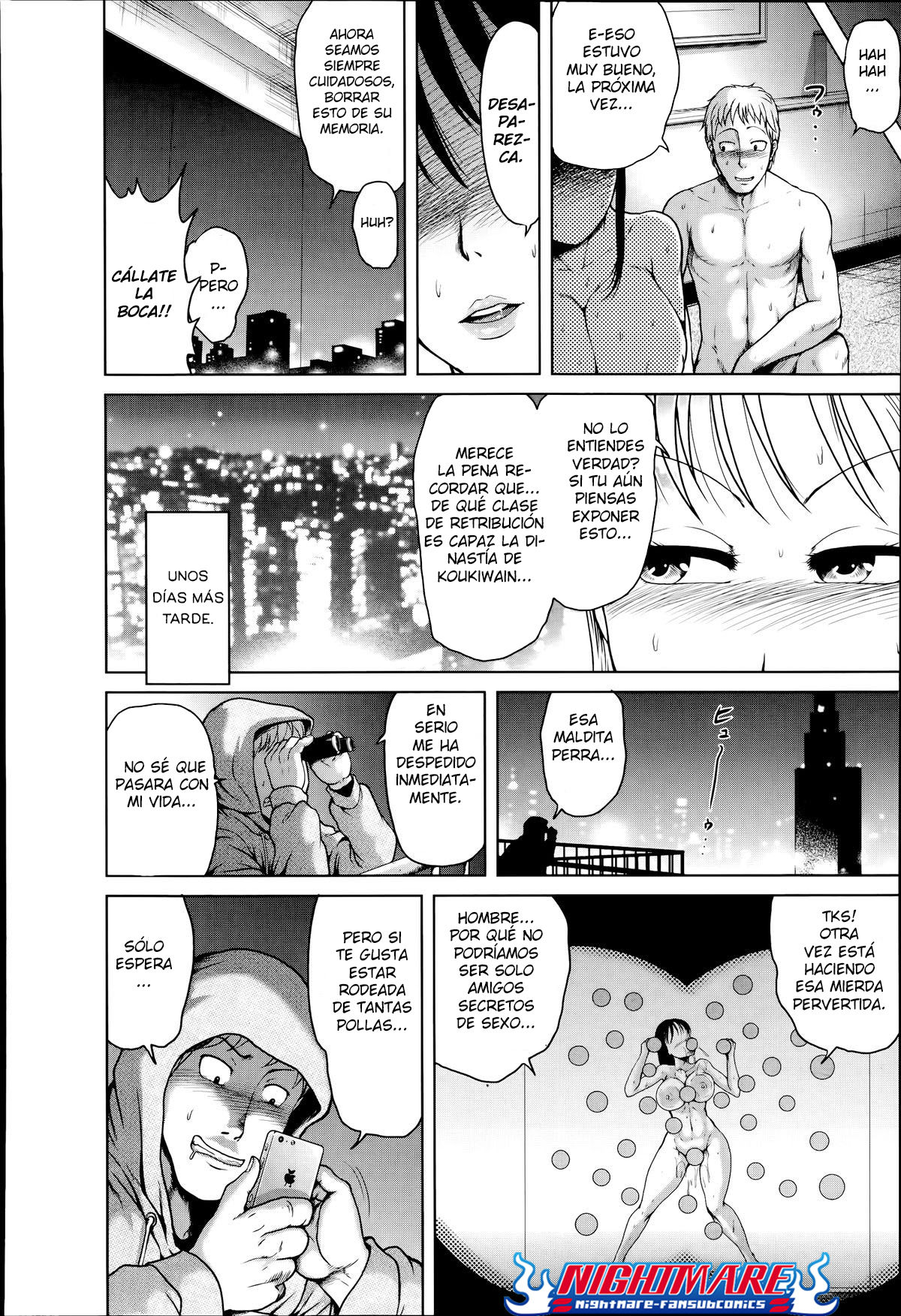 Hentai Roshutsu Skyscraper ~ Onna Shachou Rinkan Geki ~ | Perverted Exhibitionism Skyscraper ~The Female President Gangbang Play~ page 10 full