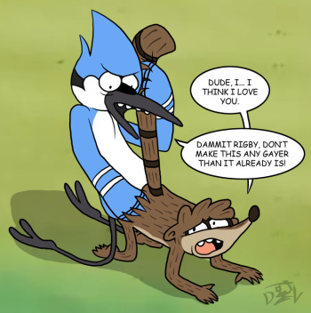 Rigby and Mardecai cover