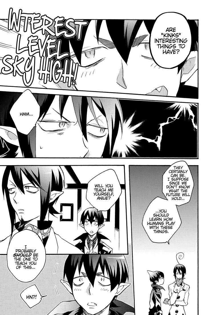 Who does DEVIL escort? page 5 full