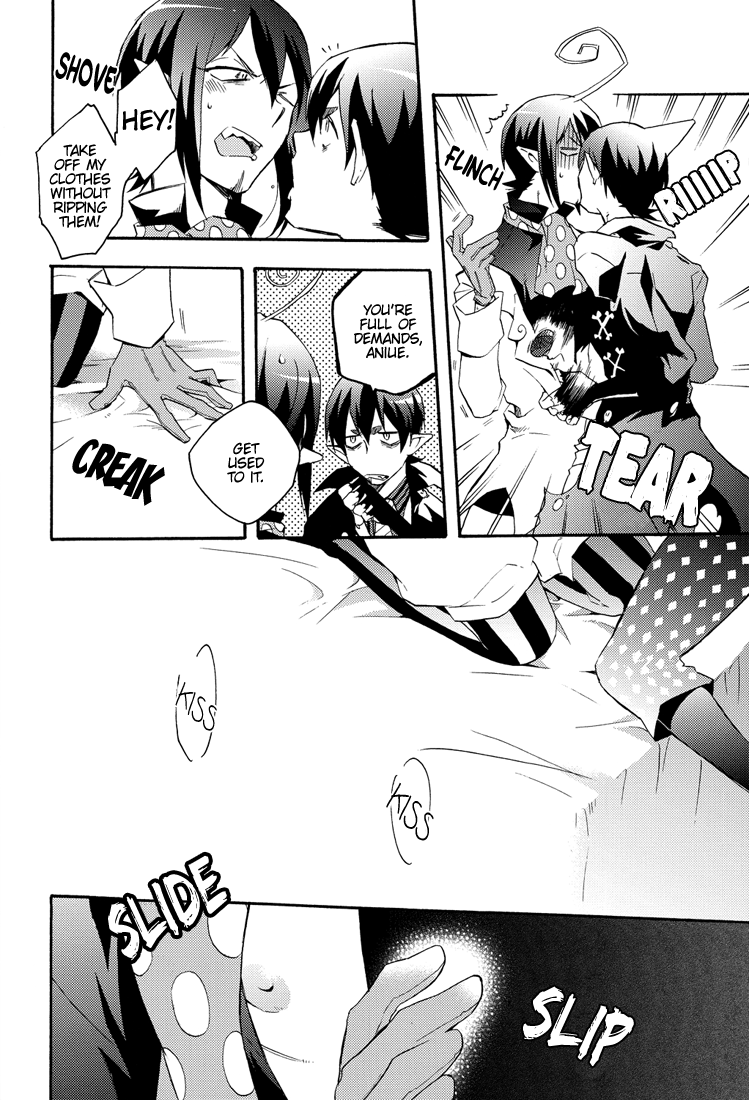 Who does DEVIL escort? page 8 full