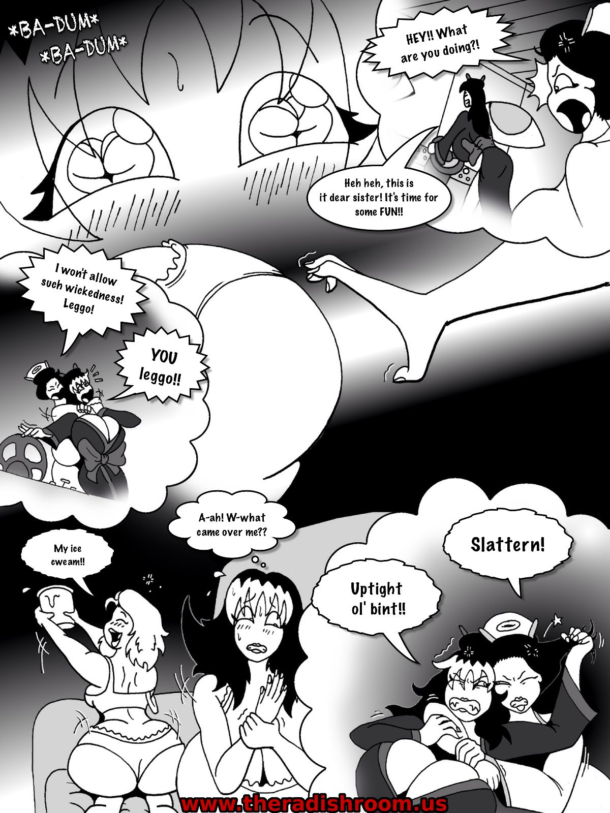 Tales of Schlock #30 : Fukumi Fractured page 8 full