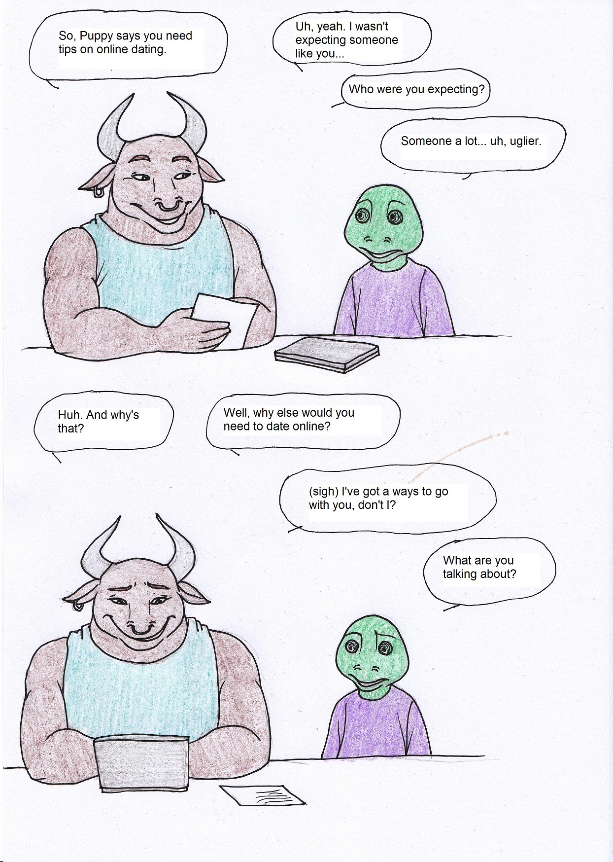 Online dating page 1 full