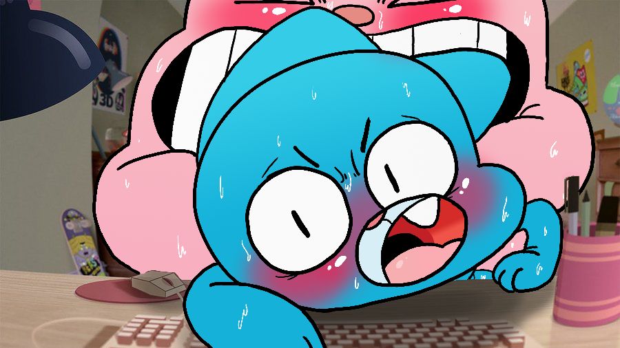 Gumball Keeps Suckin' On My Head page 9 full