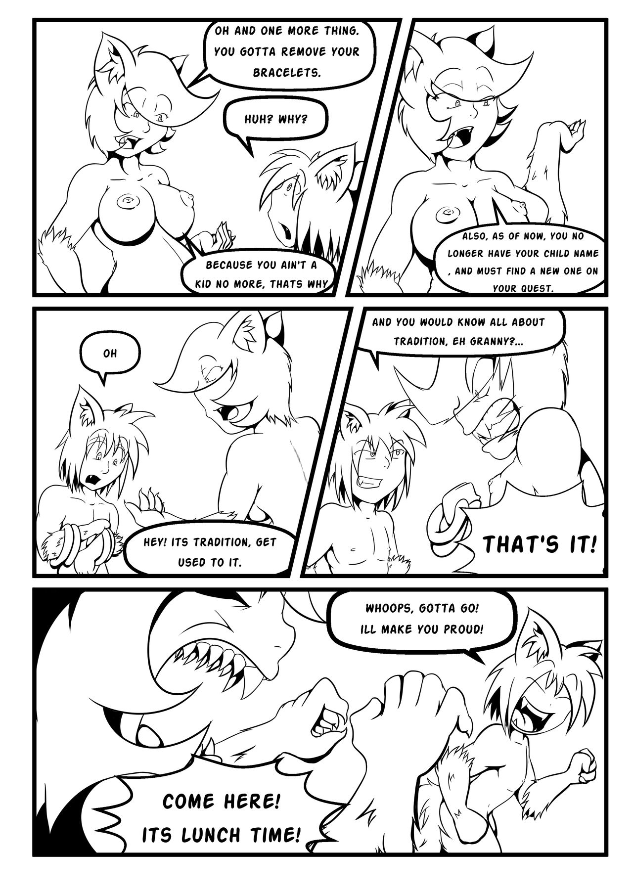 Wolf Quest Ch. 1 page 9 full