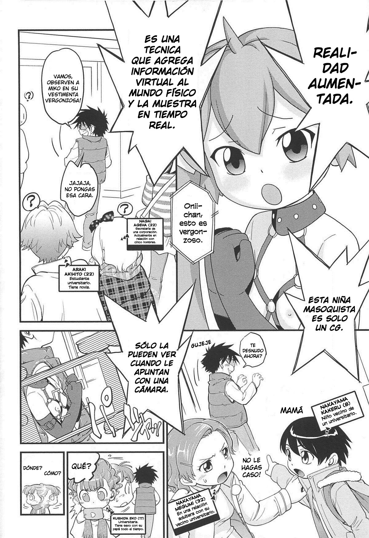 Shoujo wo Kakuchou Shitemita | Probando la realidad aumentada en una niña page 2 full