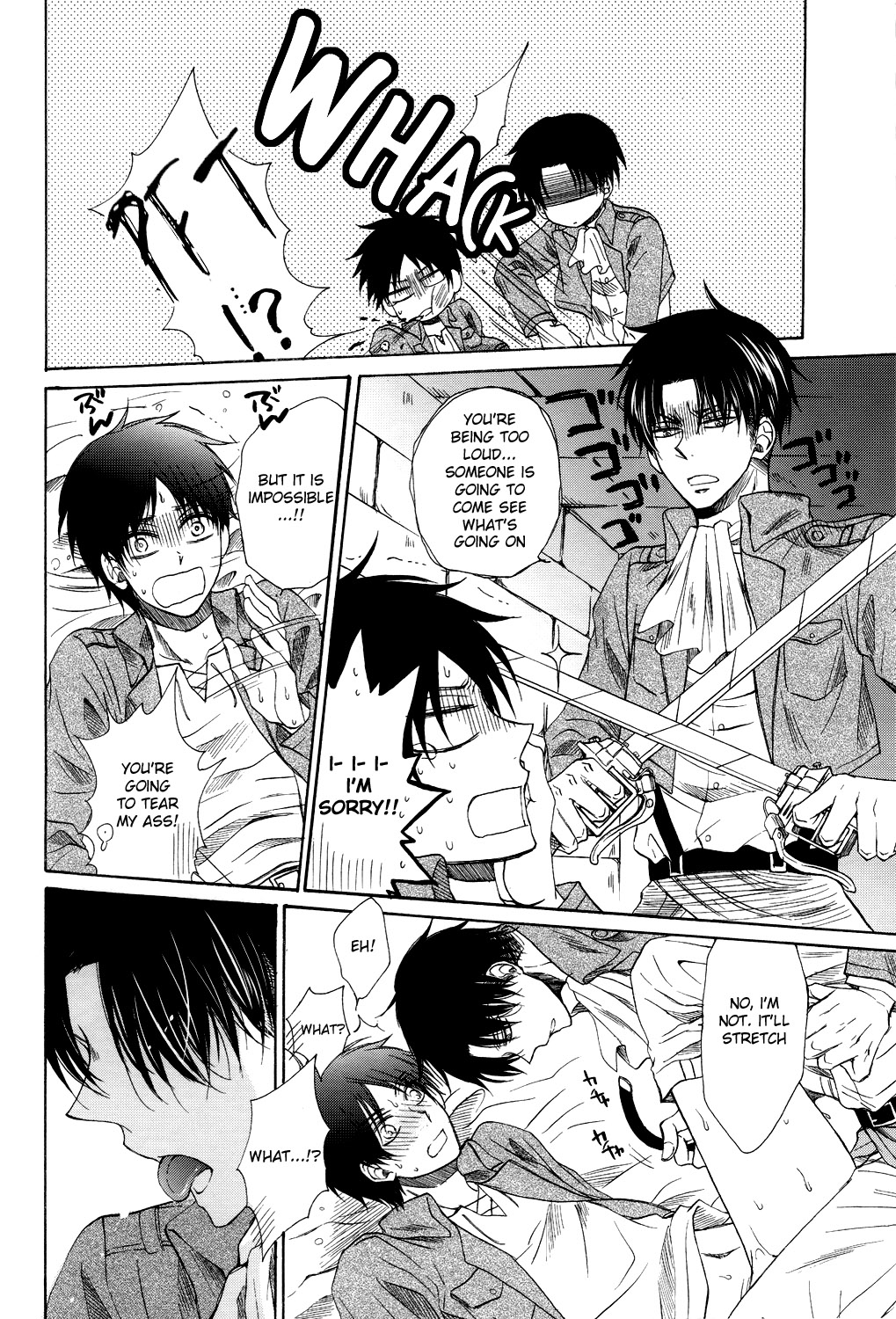 Levi-heichou to Himitsu no Heya page 4 full