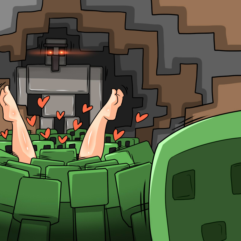 Minecraft <Koukou Daibouken> 2 page 10 full