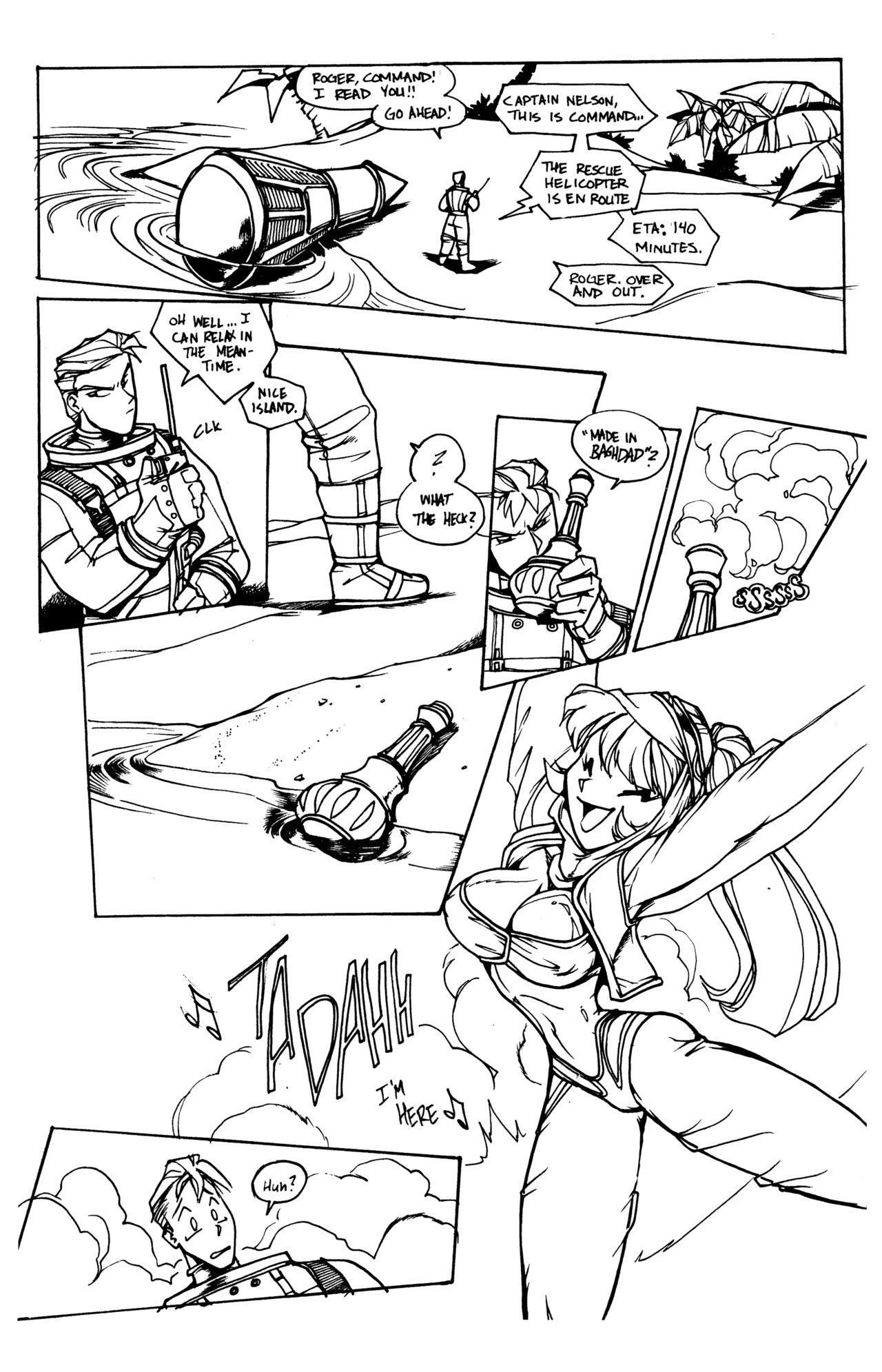 I Wet dream of Jenny - Color and Line art page 9 full