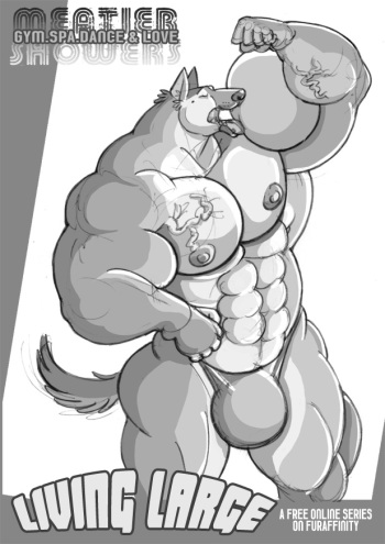 Meatier Showers Vol.2 - Living Large cover