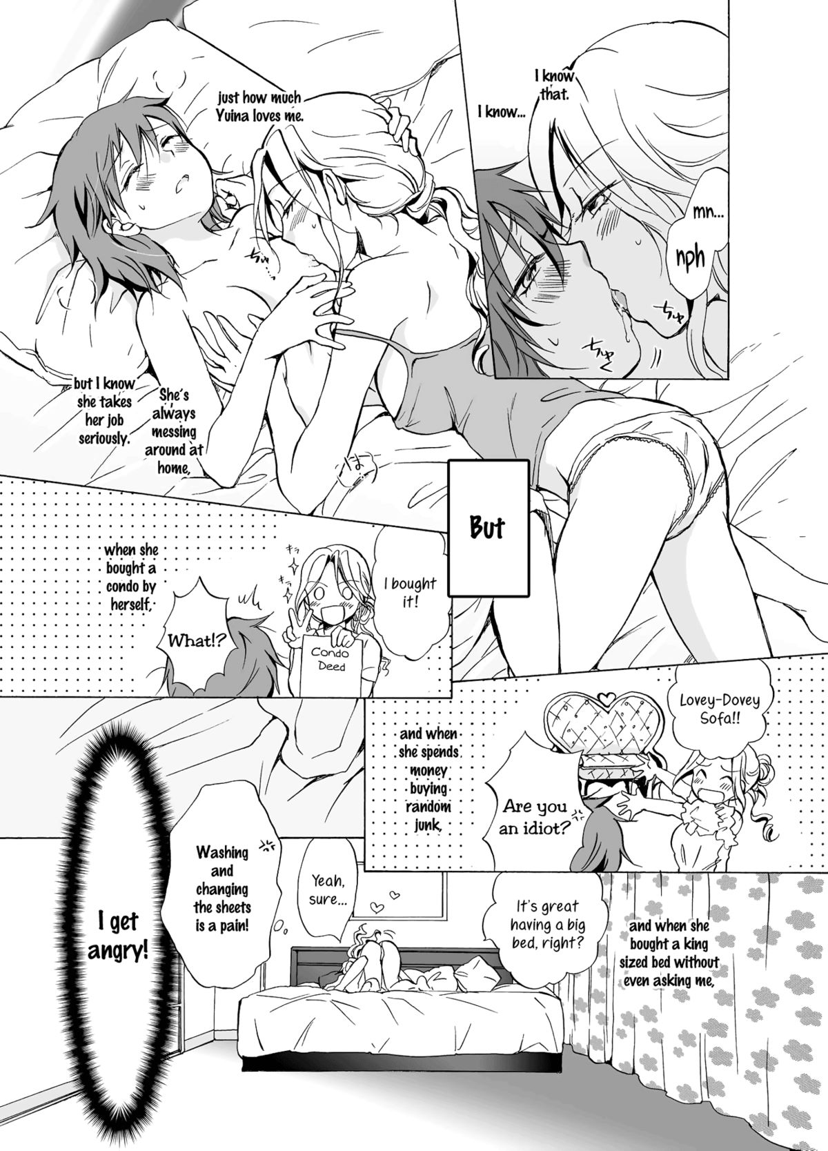 Aisaresugite Komaru no | She loves me so much it bothers me page 10 full