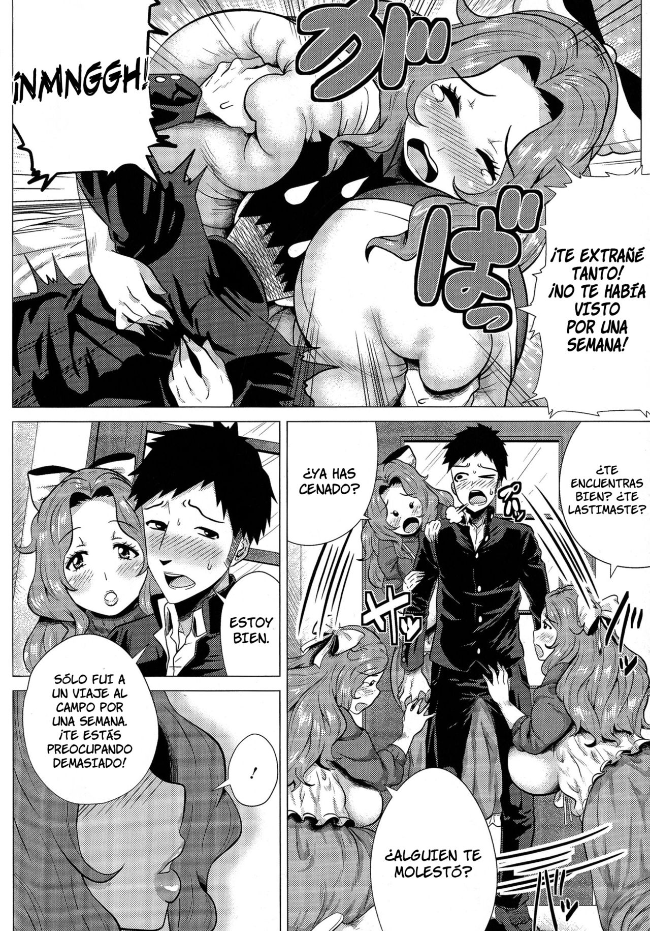 Megabody Night ~Watashi no Oniku wo Meshiagare~ | Megacuerpo Nocturno ~Mi Cuerpo Voluptuoso &amp; Amor de Mamá~  =P666HF= page 8 full