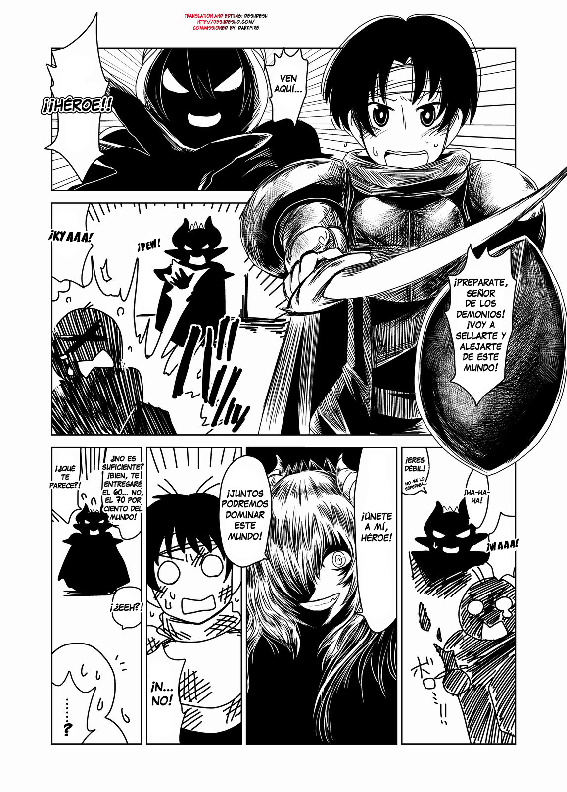 Maou kara wa Nigerarenai! | You can't run from the Demon Lord! page 2 full