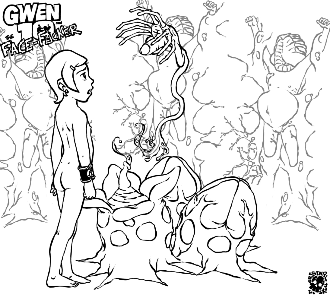 Gwen 10 and The Face Fucker page 1 full