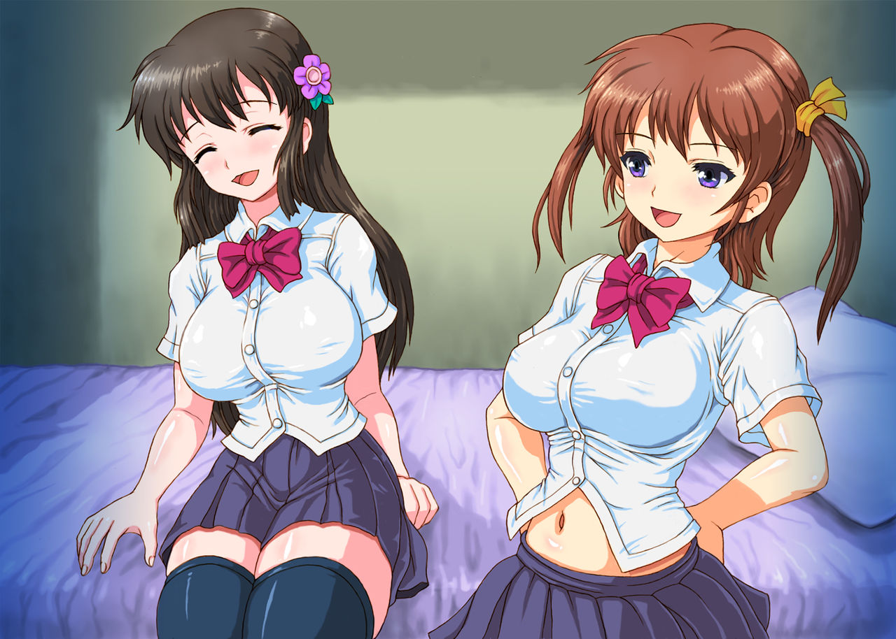 Namaiki Kyonyuu Imouto to Bakunyuu Shinyuu ni Hangyakushi Seishiiku suru Kimo Aniki page 8 full