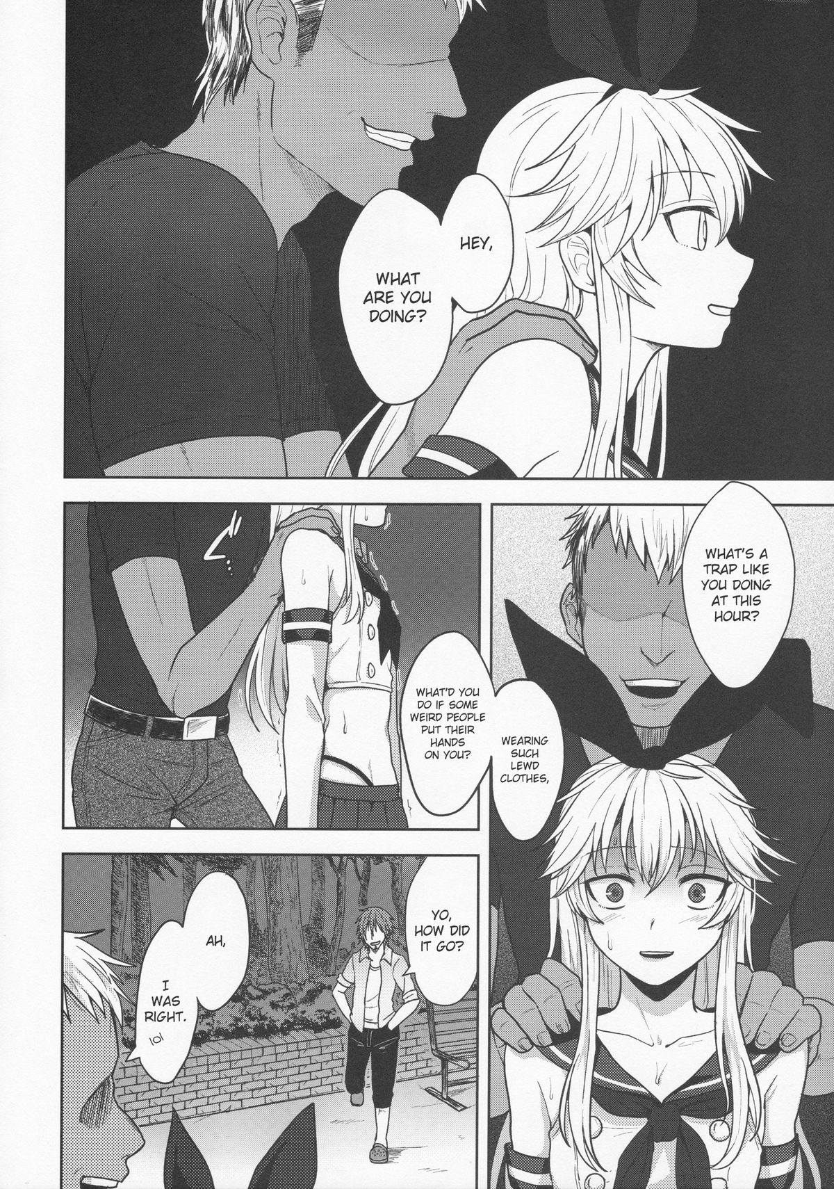 Shimakaze-kun no Hajimete no Osanpo | Shimakaze-kun's First Walk page 8 full