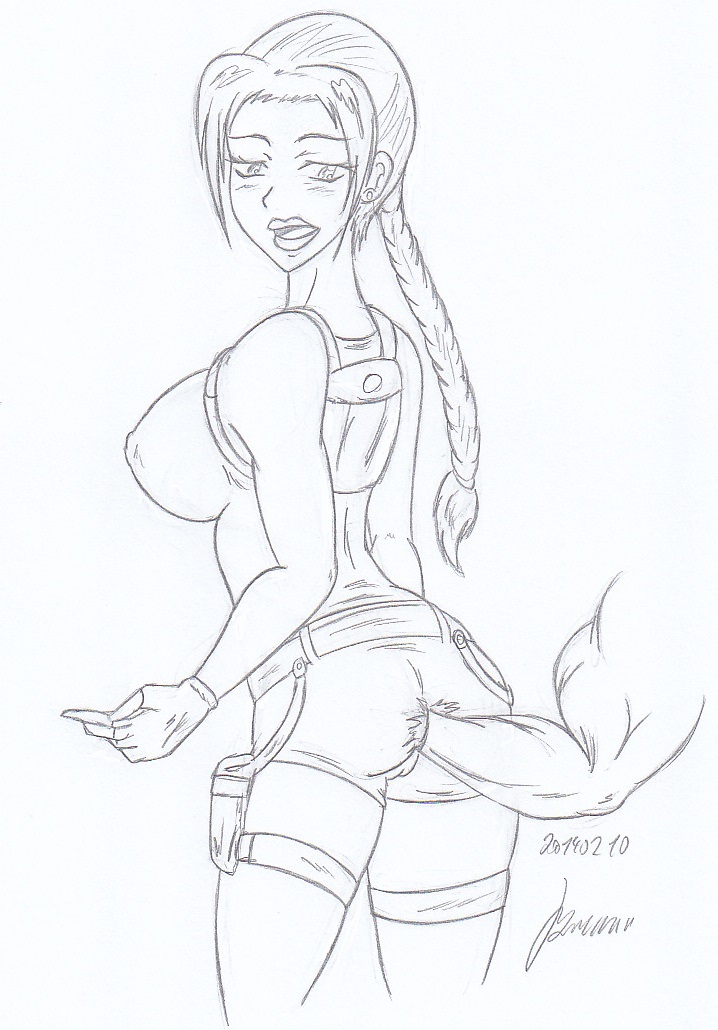 My miny  Tauren &amp; Lara _ Sketches work page 1 full