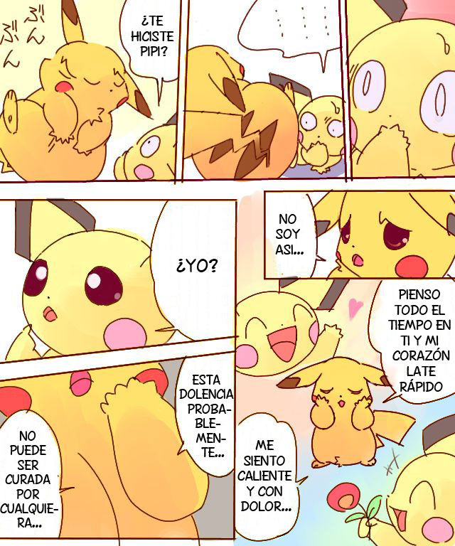 Pikachu Kiss Pichu page 3 full