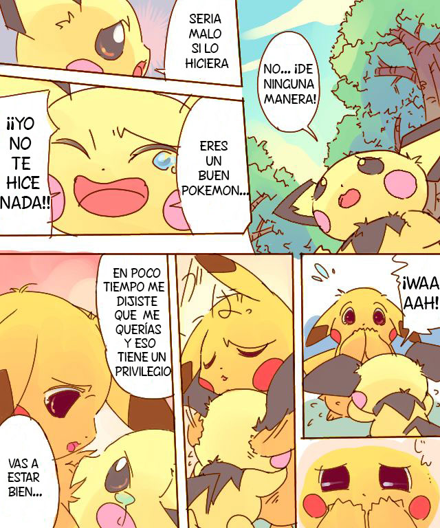 Pikachu Kiss Pichu page 4 full