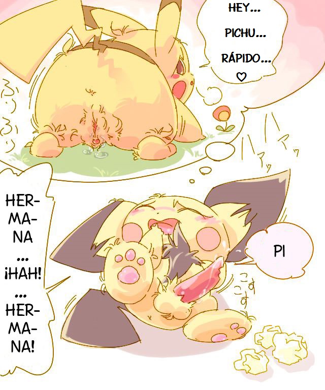 Pikachu Kiss Pichu page 5 full