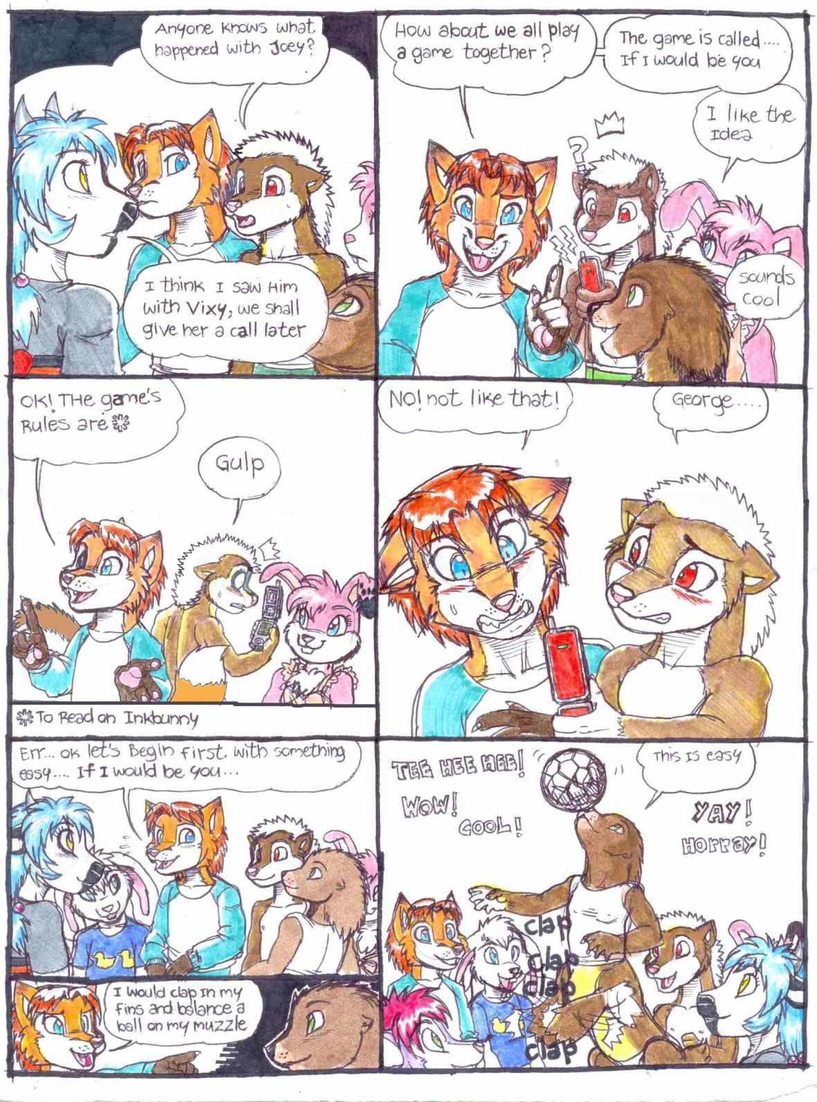DUG 3 Chuck's Pyjama Party page 3 full