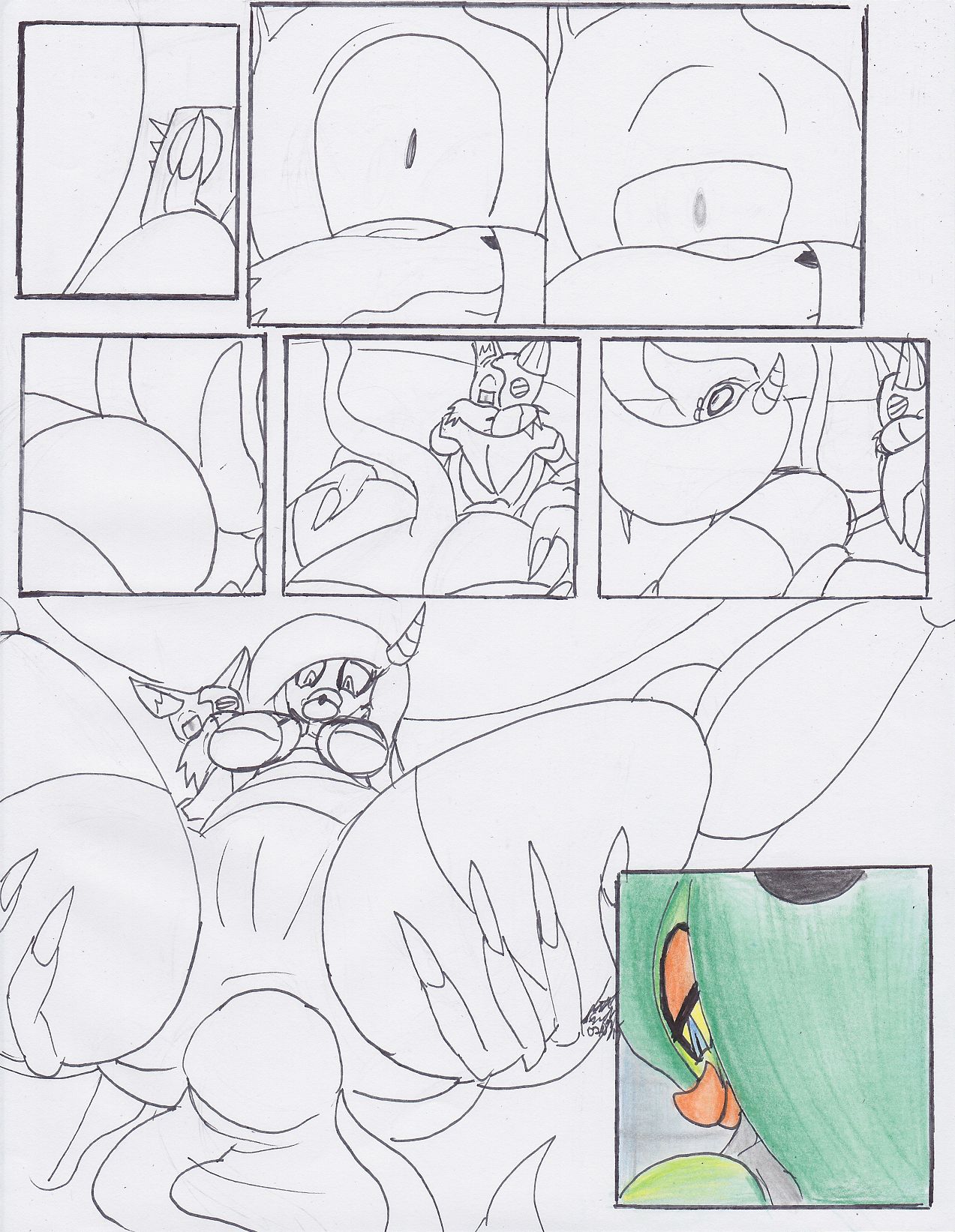 Sonic Lost Rising a.k.a. Zeena's Revengeance page 4 full
