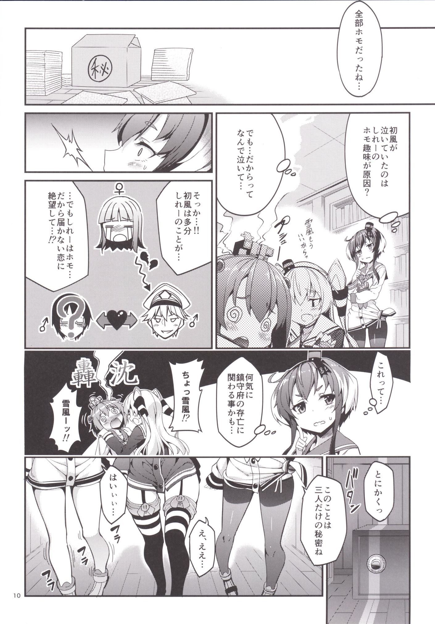 Shire! Mayonaka ni Nani Shitenno? page 9 full