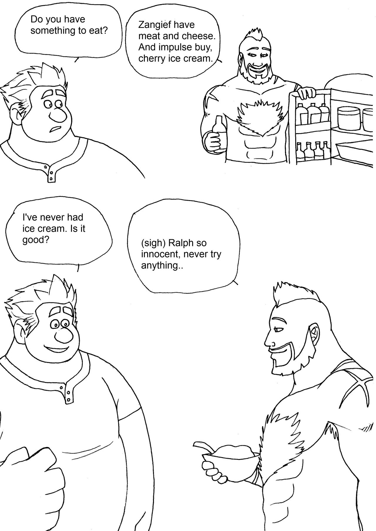 First time page 3 full