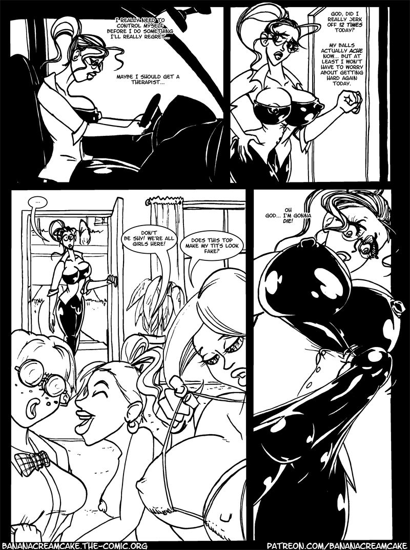 Banana Cream Cake | A Long Hard Night page 4 full