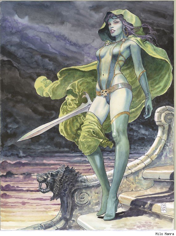 Milo Manara's Marvel covers/images page 6 full