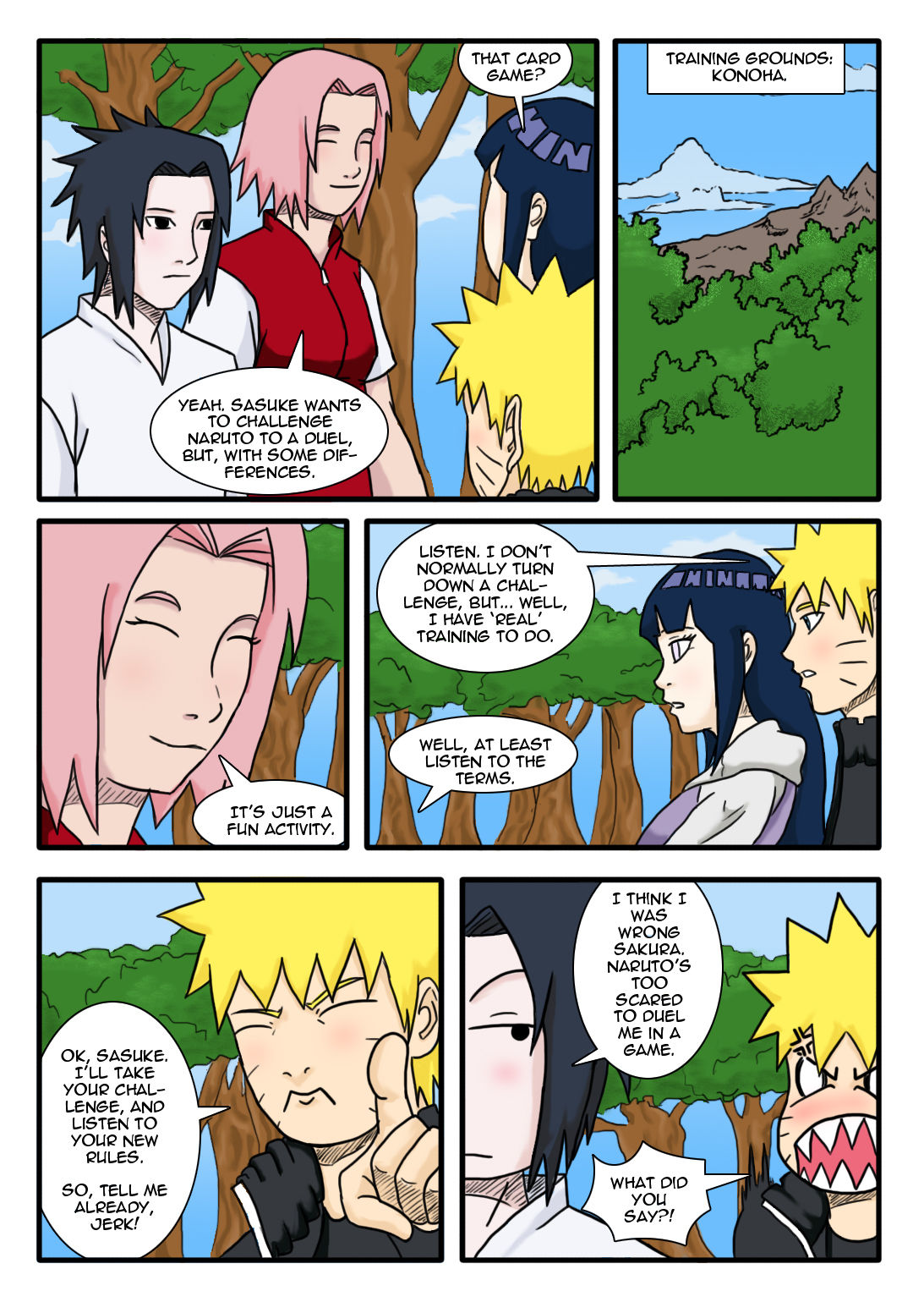 Naru-gi-oh! XXX page 1 full