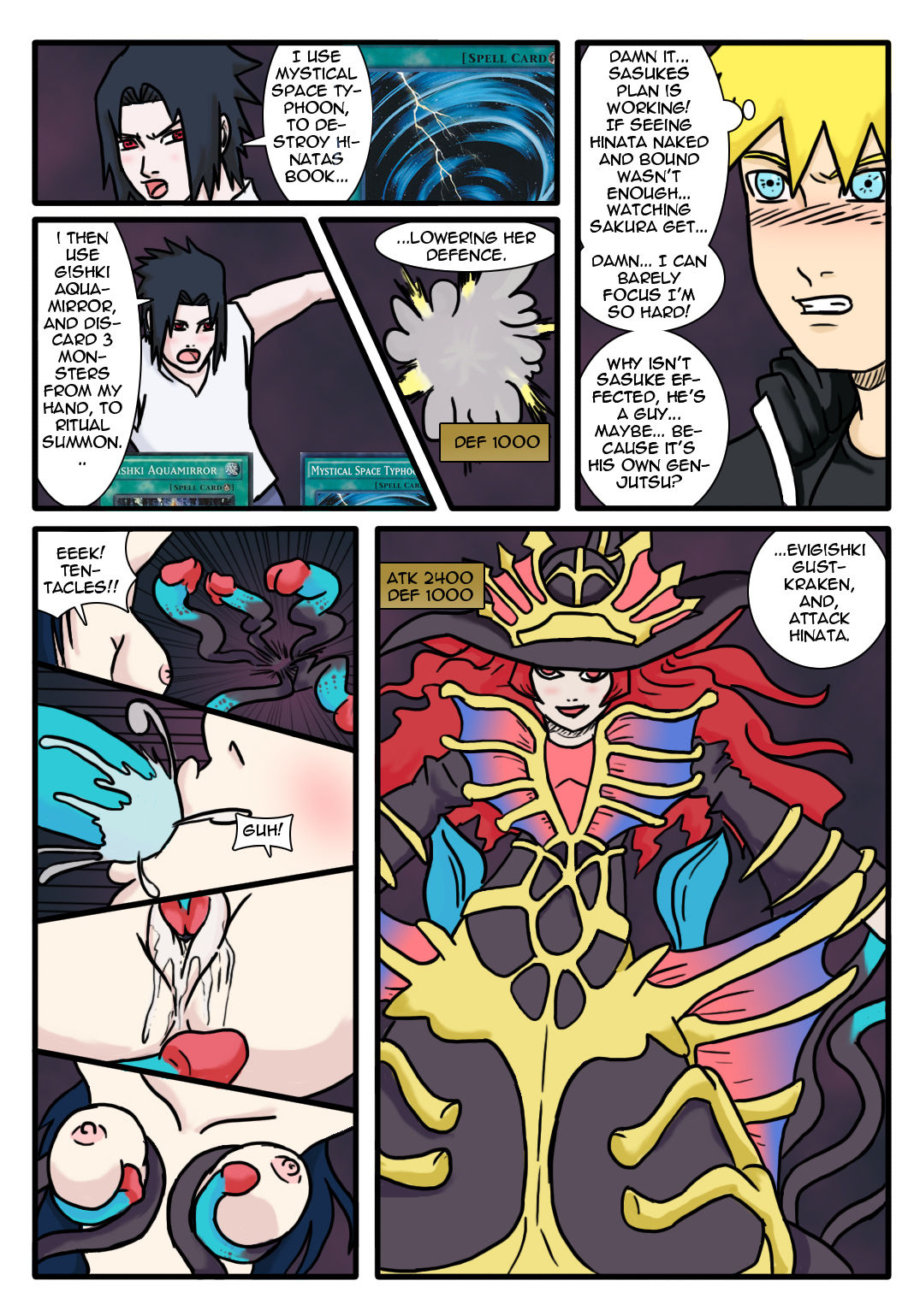 Naru-gi-oh! XXX page 8 full