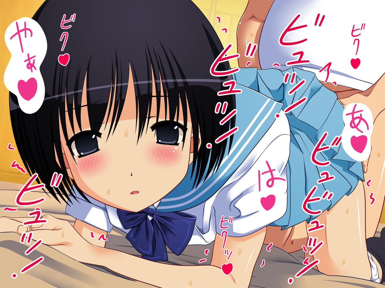 Intai JK ~Otonashii Kao no Ura de Chuunen Dansei to no Chitsunai Shasei Seikou o Motomeru Tosho Iin - Aoba Shiho~ page 8 full