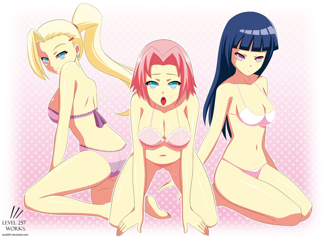 Naruto Bikini Girls page 2 full