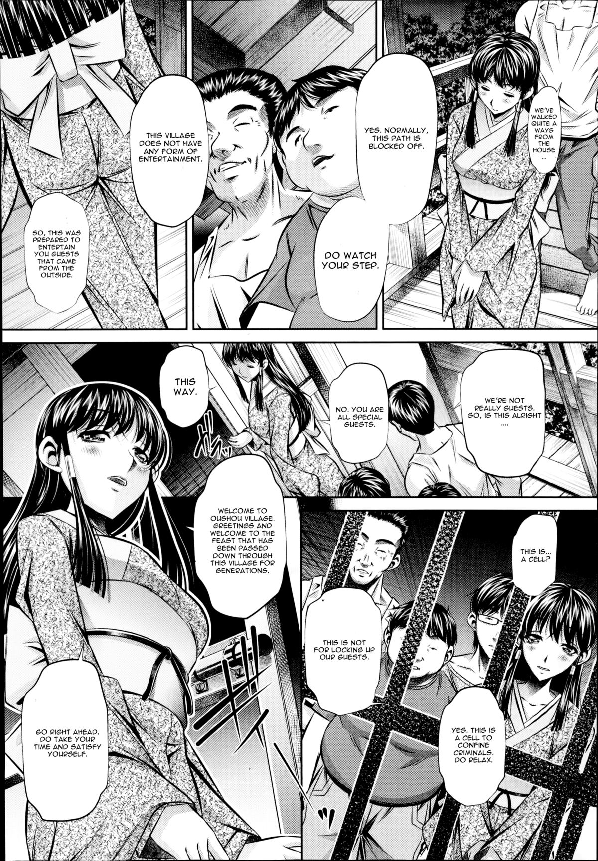 Yokubou no Shuuraku Ch. 1 page 8 full