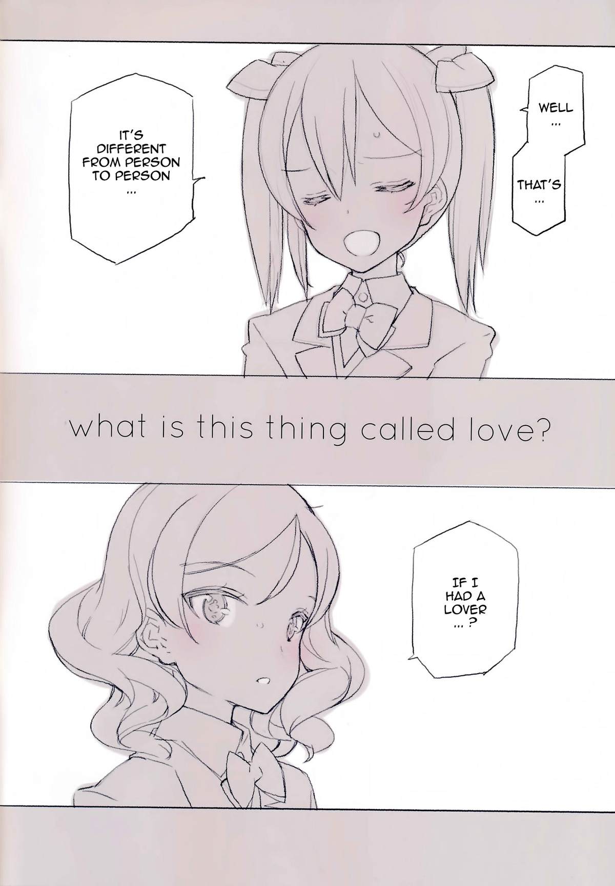 What is this thing called love? 1 page 3 full