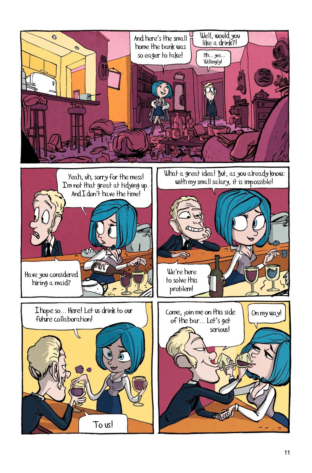 Gisèle &amp; Béatrice page 9 full