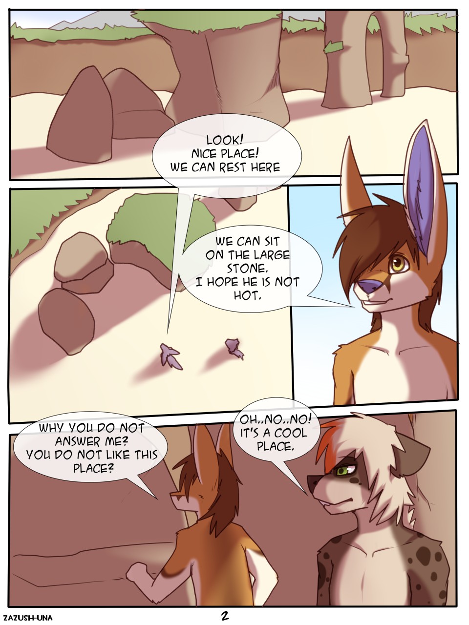 In The Shadows page 2 full