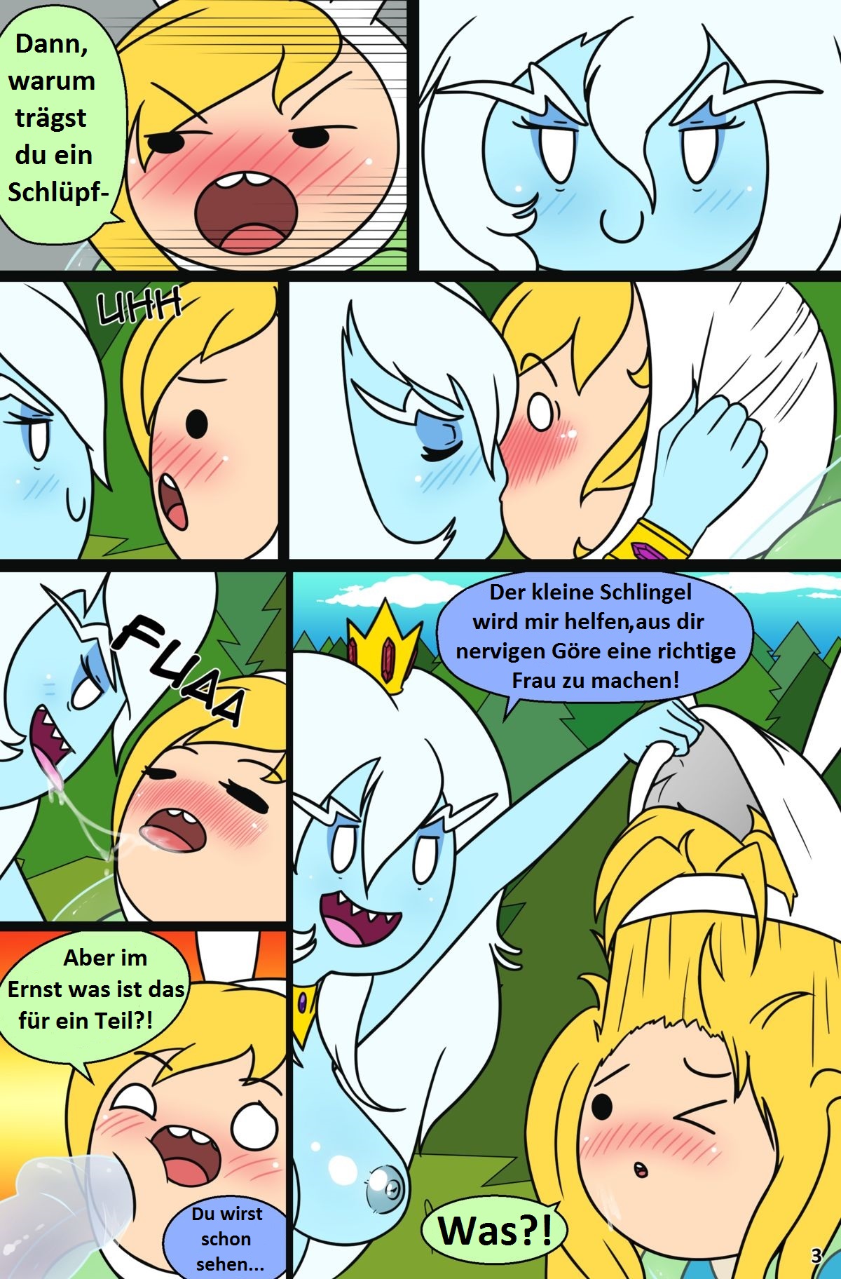 The cat the queen and the forest page 5 full