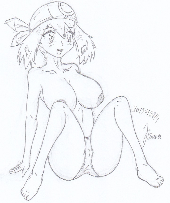 My miny May / Haruka - pokemon advanced sketches work 9 page 9 full