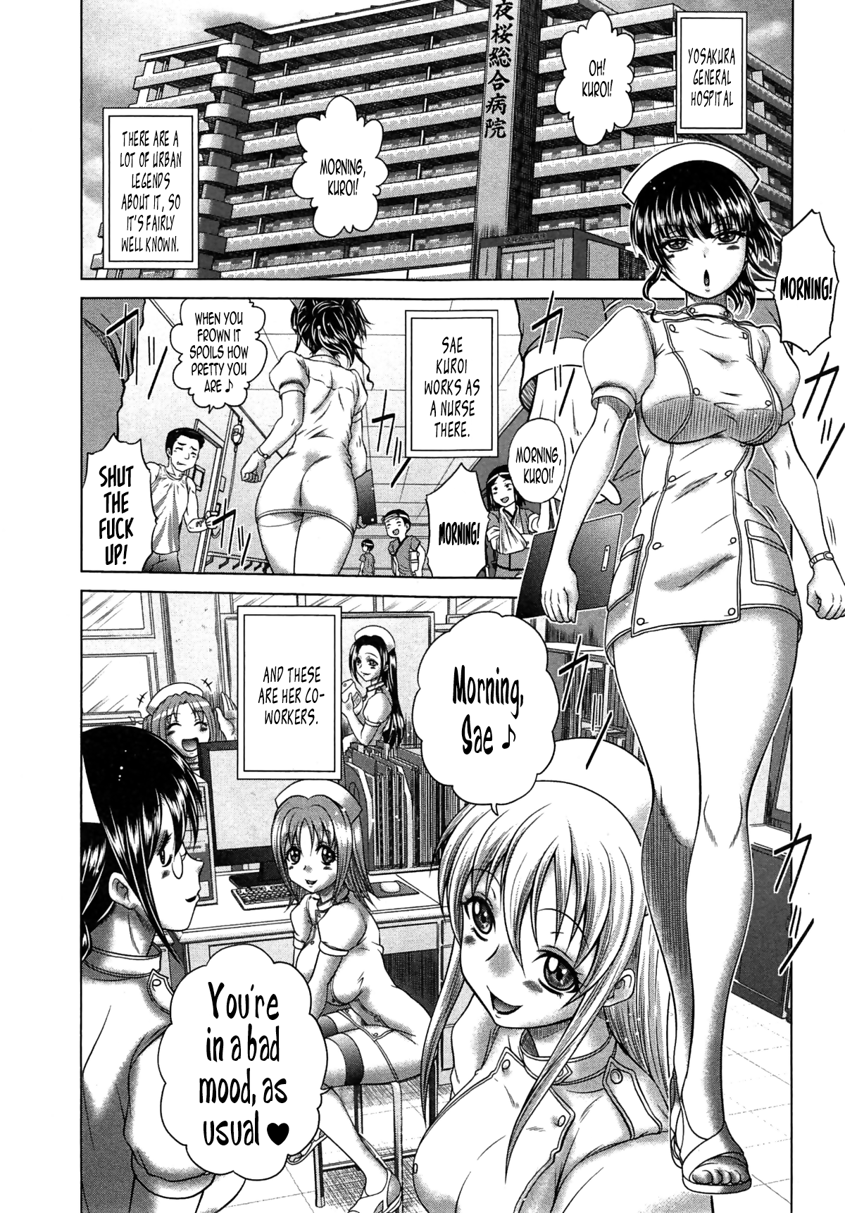 Youkoso Yosakura Byouin e - Kuroi Nurse no Nichijou | Welcome to Yosakura Hospital - The Daily Life of Nurse Kuroi page 2 full