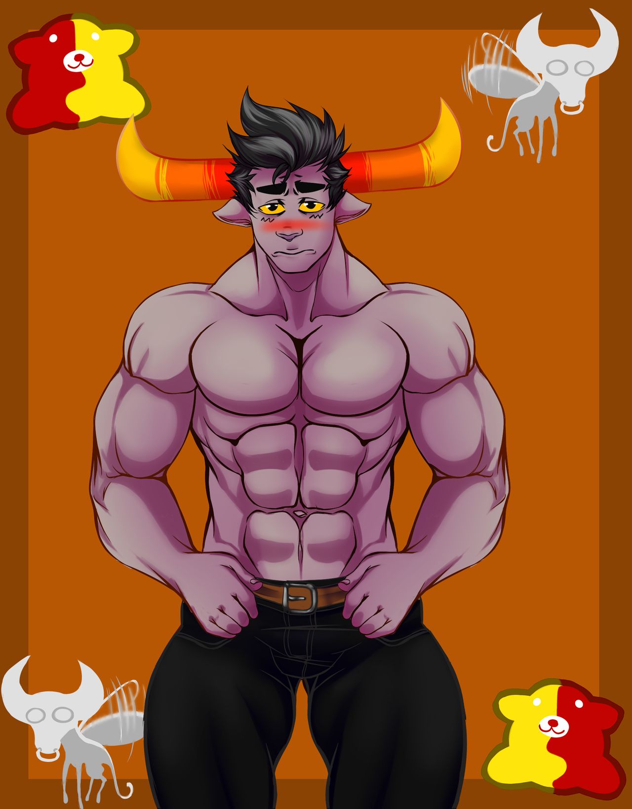 Bara Tavros Nitram - Homestuck cg pack page 5 full