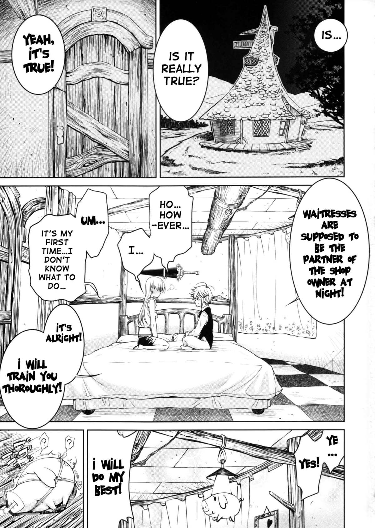 Ho... Hontou desu ka? | Re... Really? page 4 full