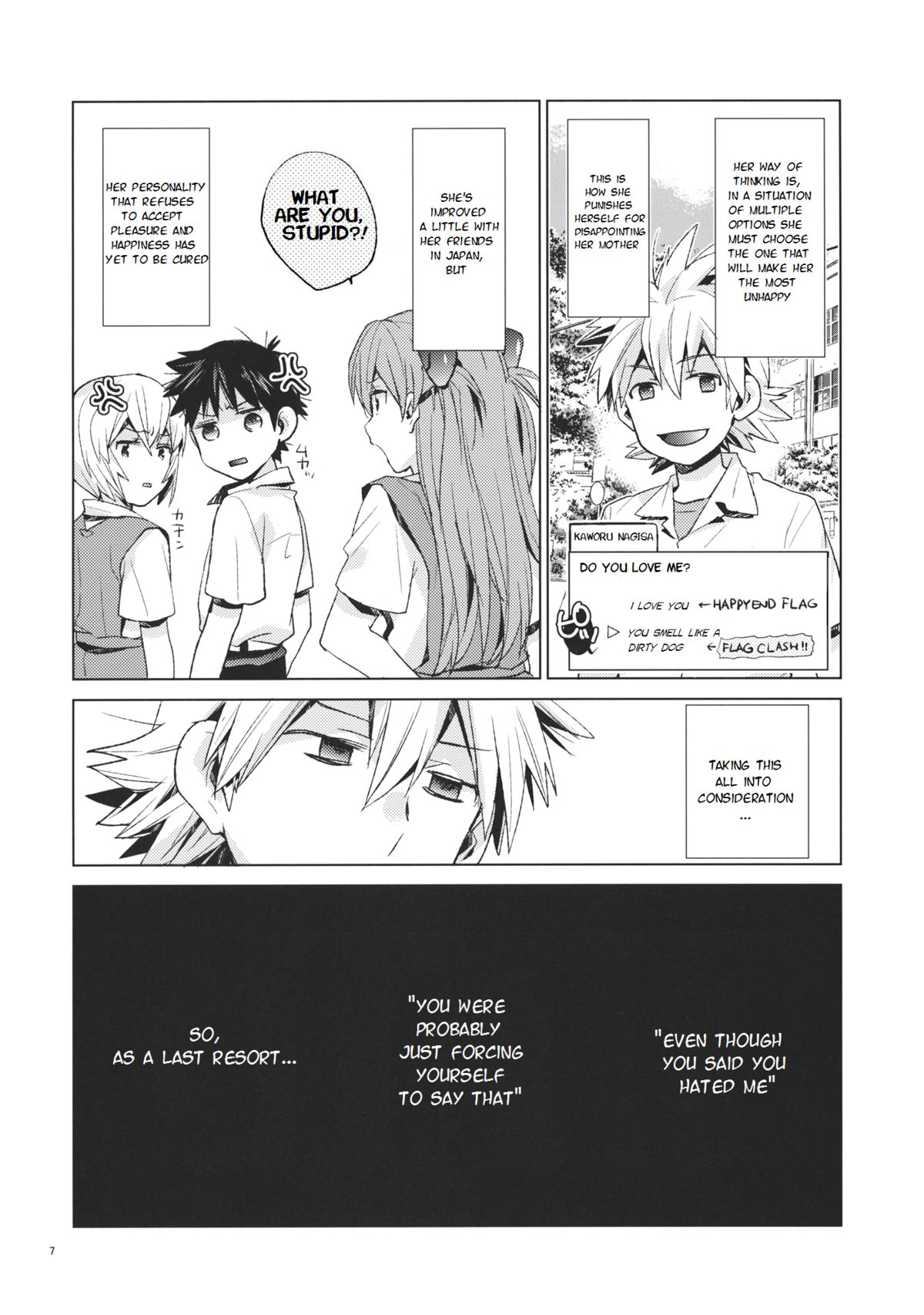 Mendokusai Kanojo. page 6 full