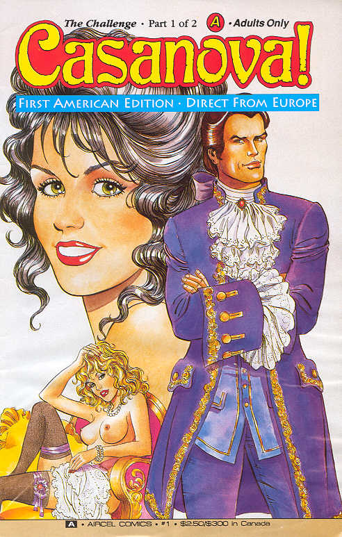 Casanova! The Challenge Part 1 of 2 A page 1 full