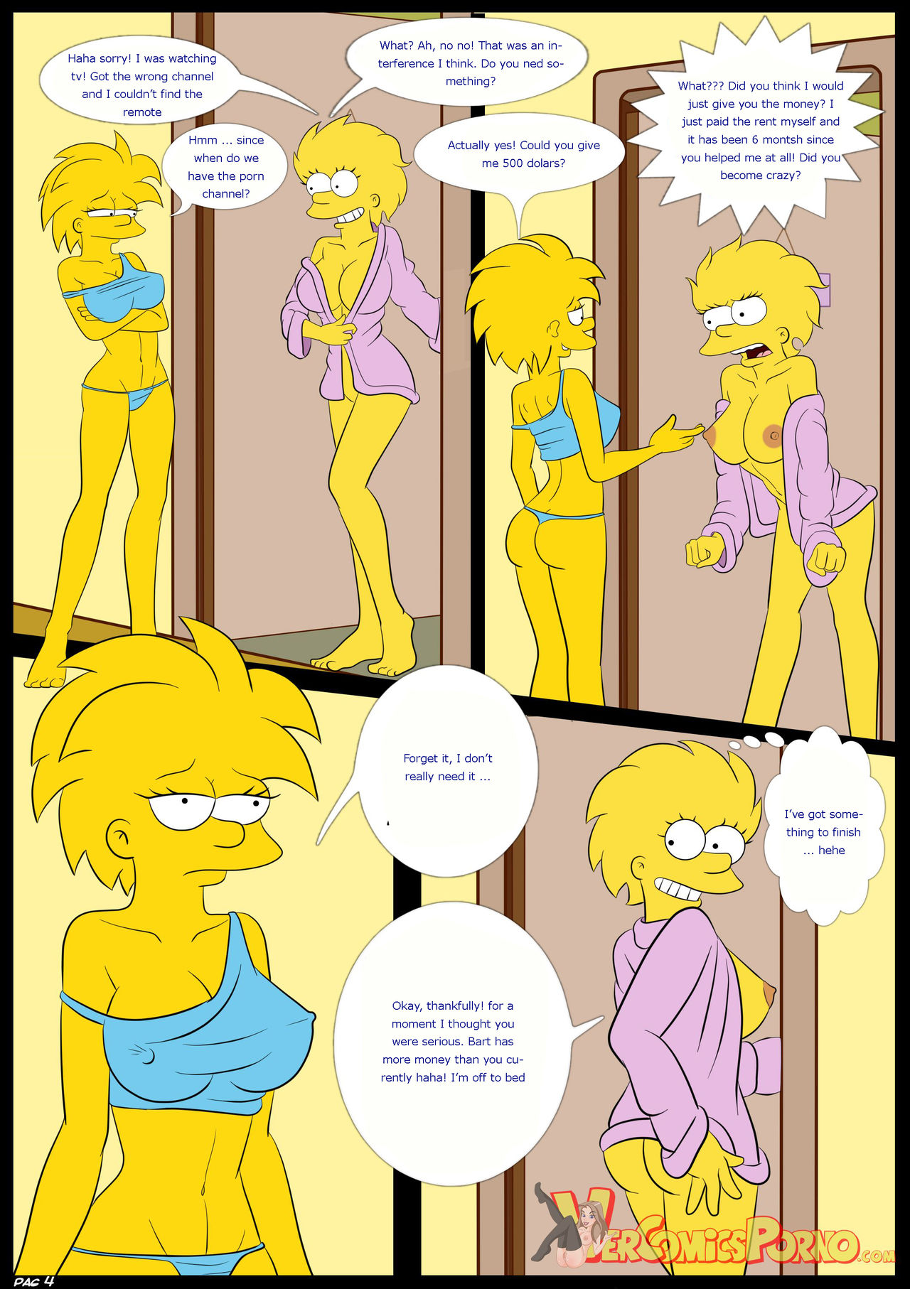 Los Simpsons: Viejas Costumbres 2: La Seduccion page 5 full